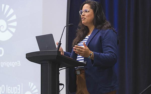 Presentation to a large group